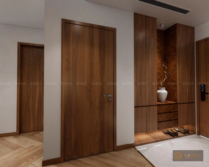 cửa gỗ óc chó đẹp