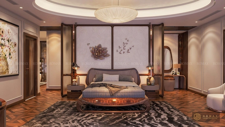 giường ngủ gỗ tự nhiên óc chó