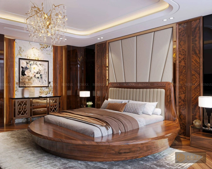 giường ngủ gỗ óc chó