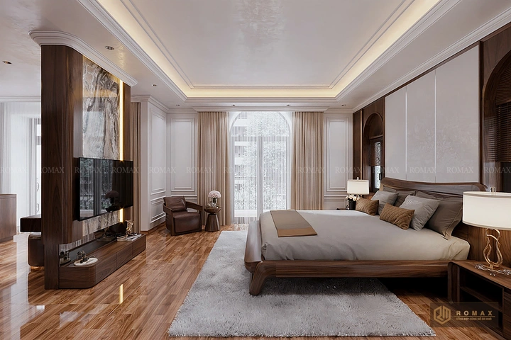 giường ngủ gỗ óc chó tại hà nội