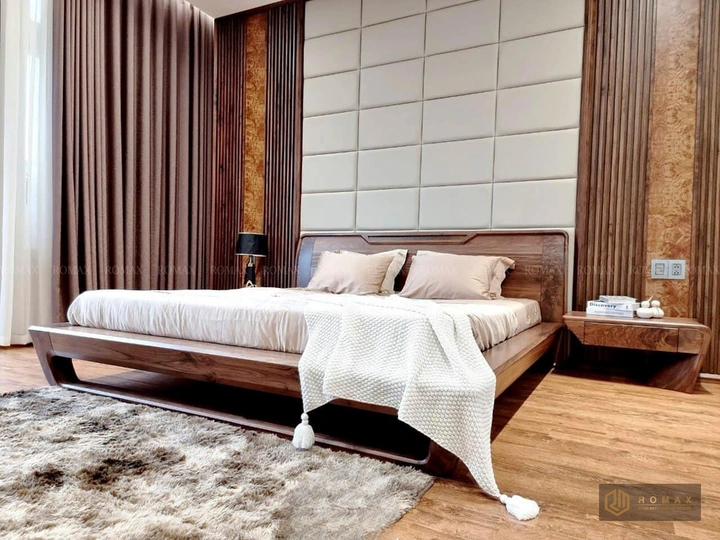 giường ngủ gỗ óc chó tại hà nội