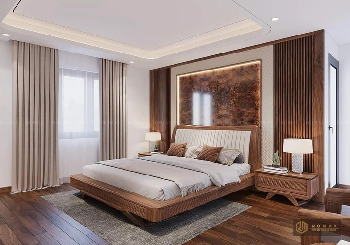 giường ngủ gỗ óc chó tại hà nội