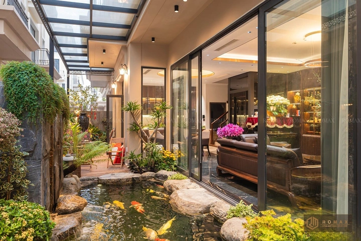 sofa gỗ tự nhiên óc chó đẹp