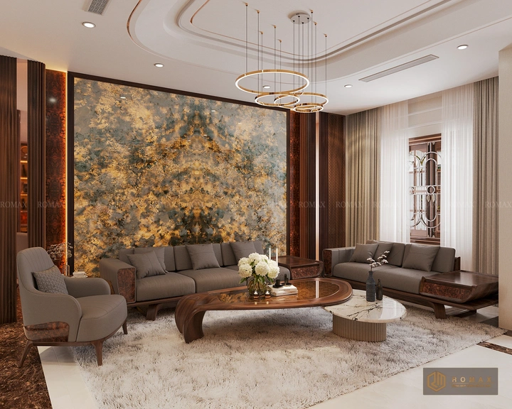 sofa gỗ óc chó đẹp