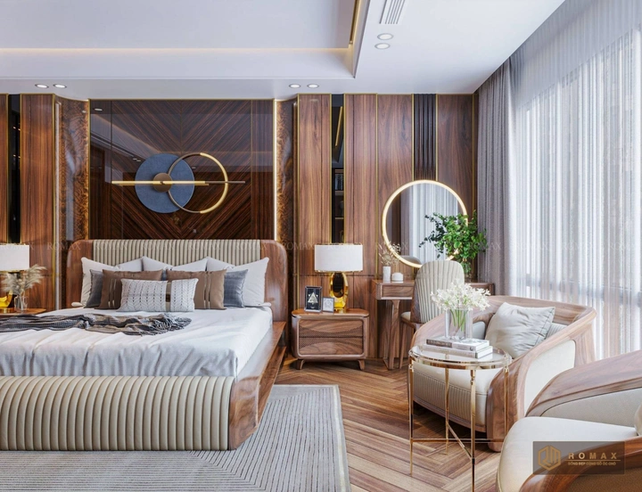 sofa gỗ óc chó