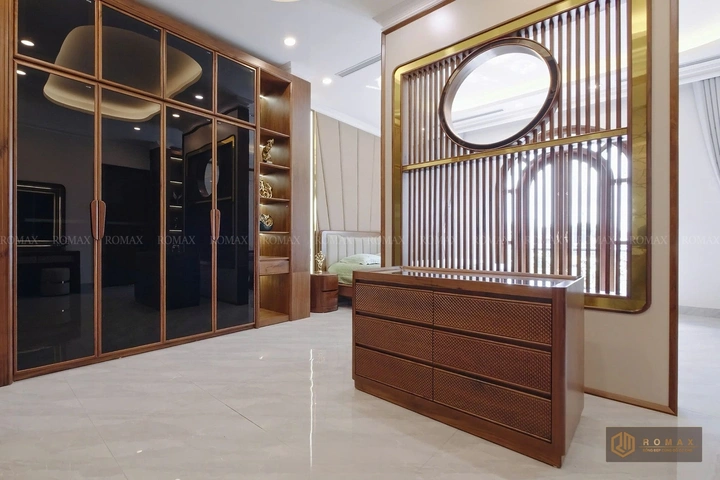 tủ áo gỗ tự nhiên óc chó